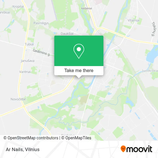 Ar Nails map