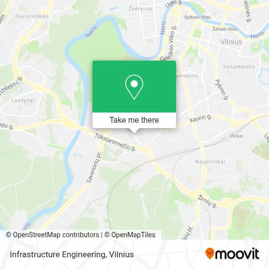 Infrastructure Engineering map