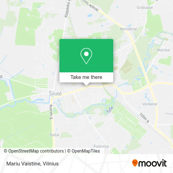 Mariu Vaistine map