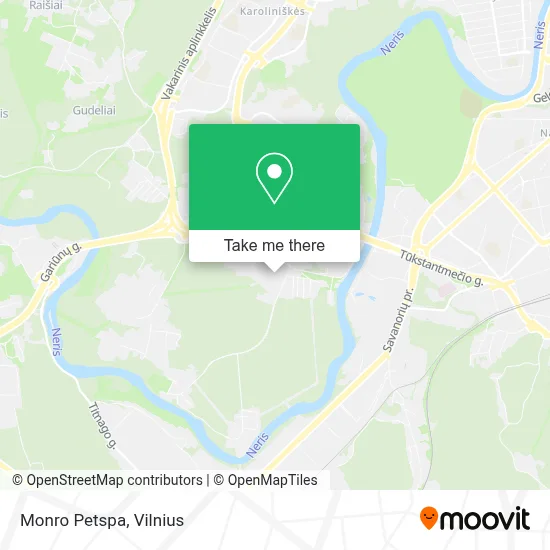 Monro Petspa map