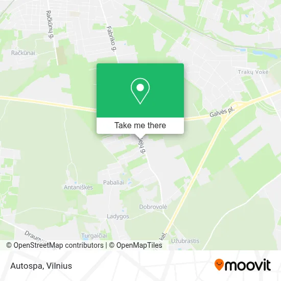 Autospa map