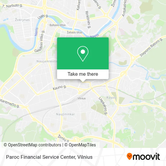 Paroc Financial Service Center map