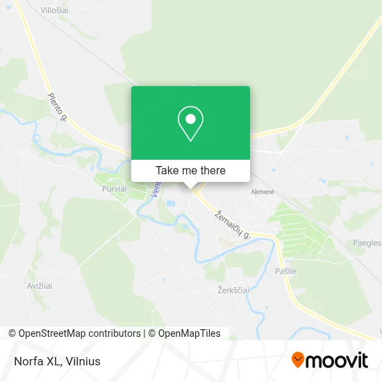 Norfa XL map