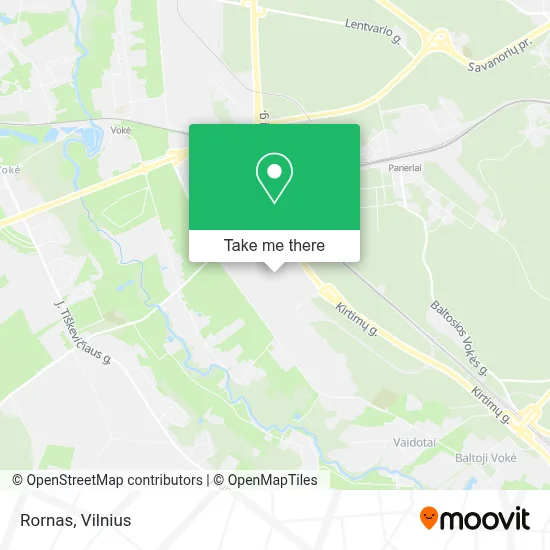 Rornas map