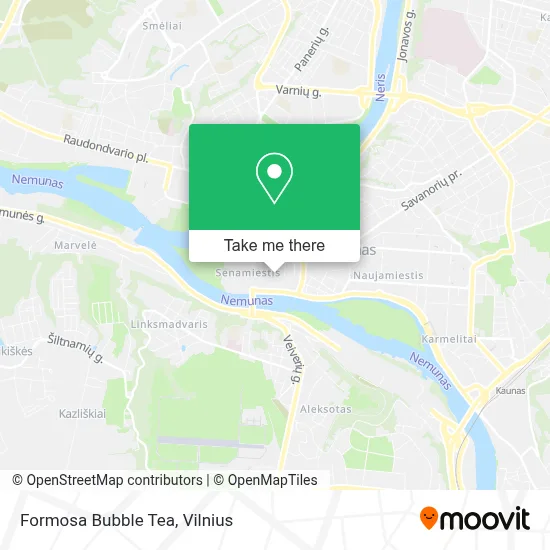 Formosa Bubble Tea map