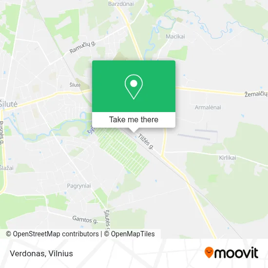 Verdonas map