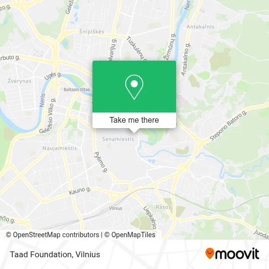 Taad Foundation map