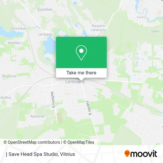 Į Save Head Spa Studio map