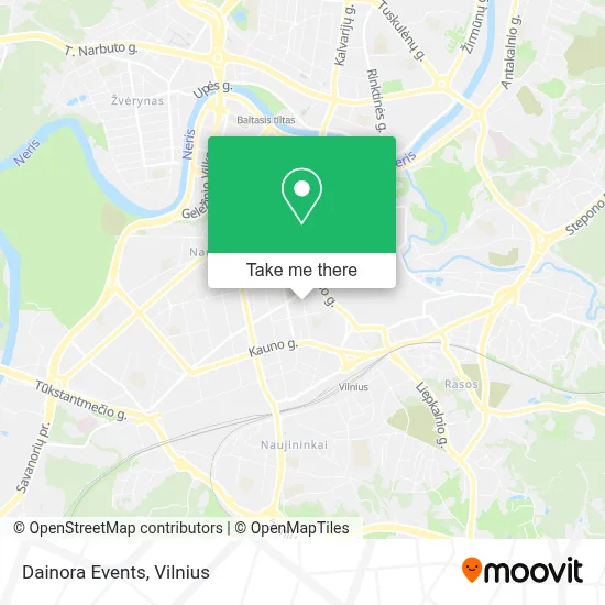 Dainora Events map