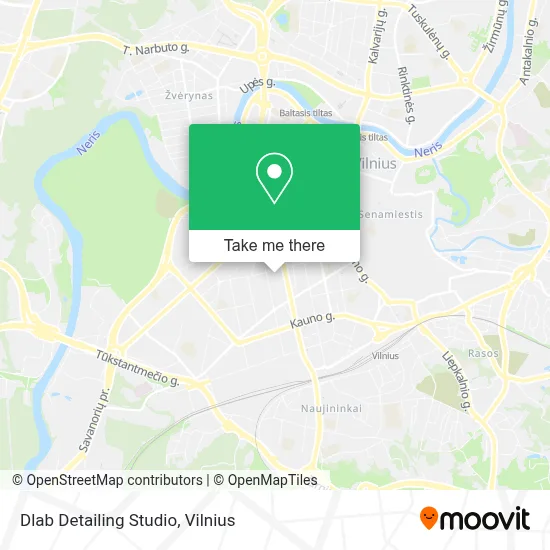 Dlab Detailing Studio map