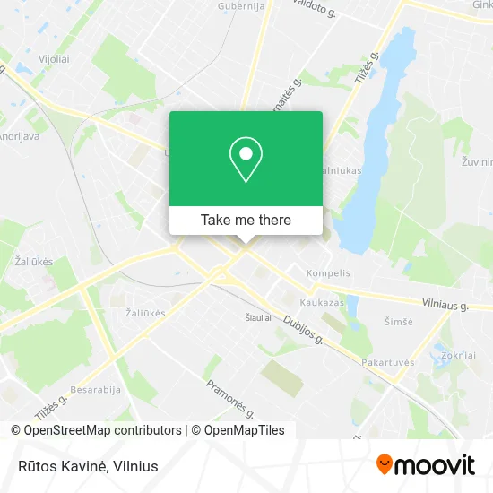 Rūtos Kavinė map