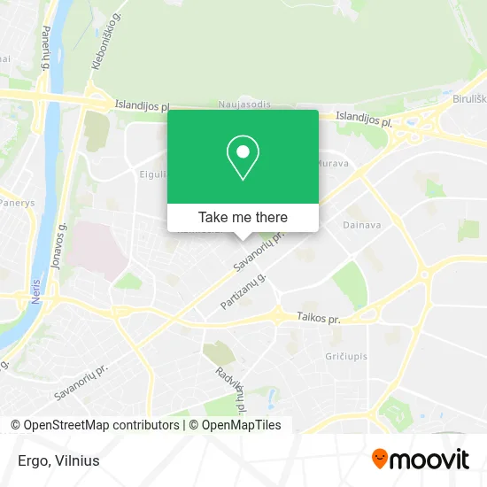 Ergo map