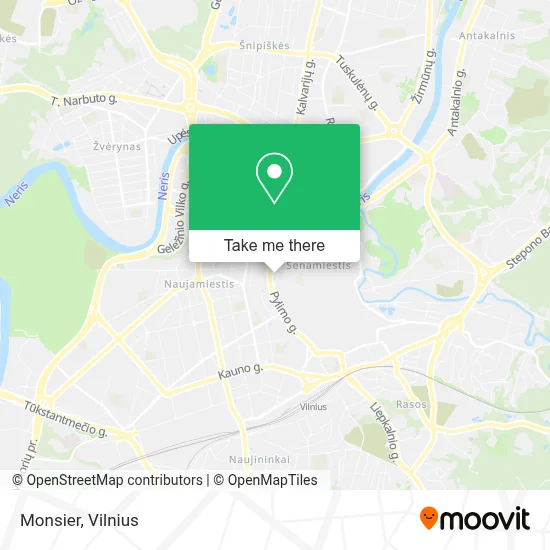 Monsier map