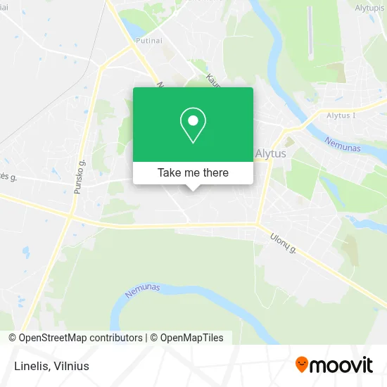 Linelis map