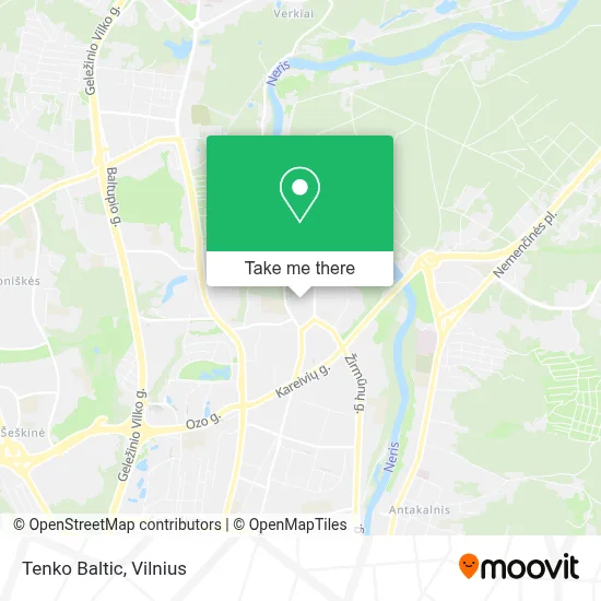 Tenko Baltic map