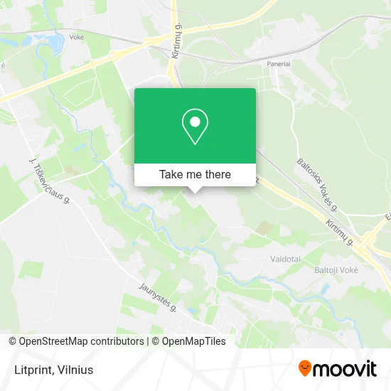 Litprint map