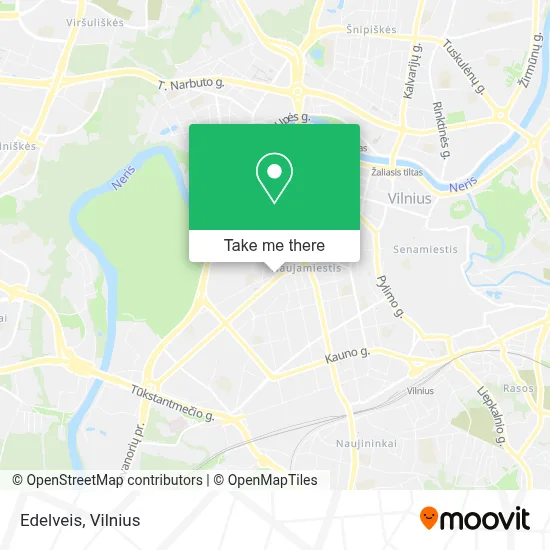 Edelveis map
