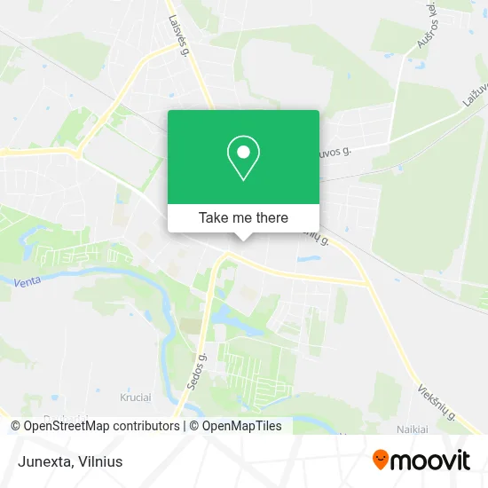 Junexta map