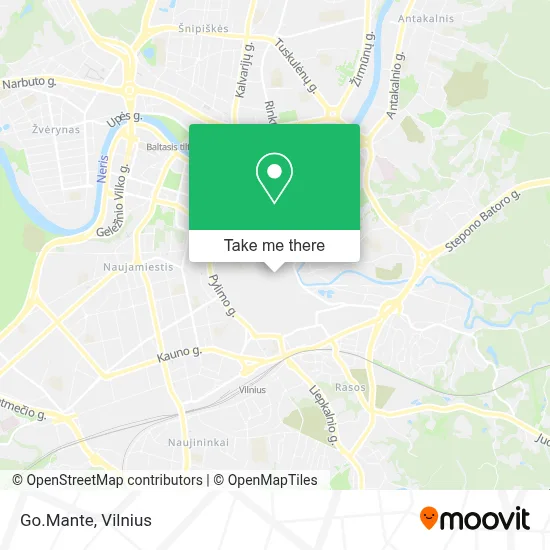 Go.Mante map