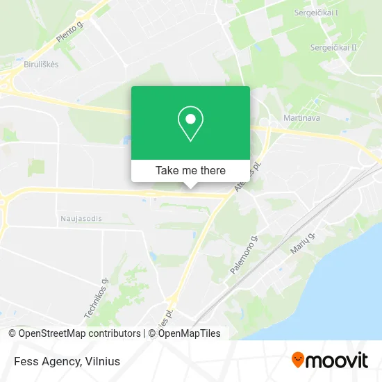 Fess Agency map