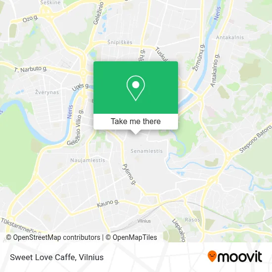 Sweet Love Caffe map