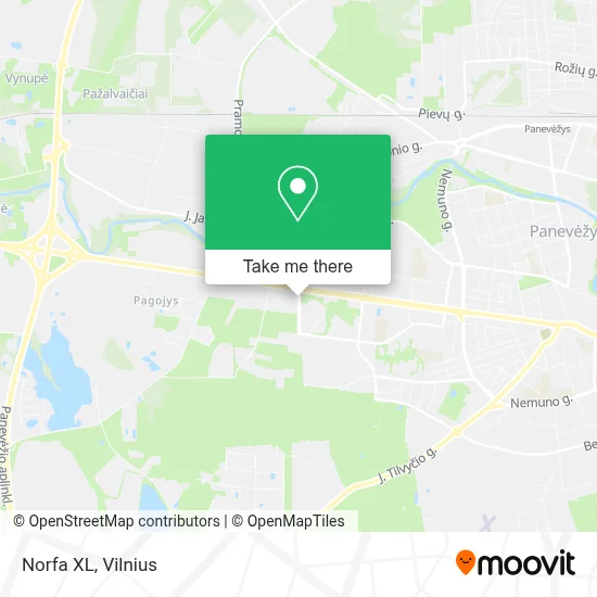 Norfa XL map