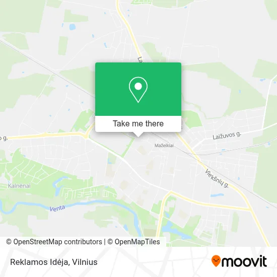 Reklamos Idėja map