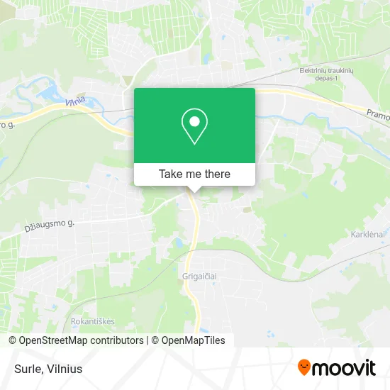 Surle map