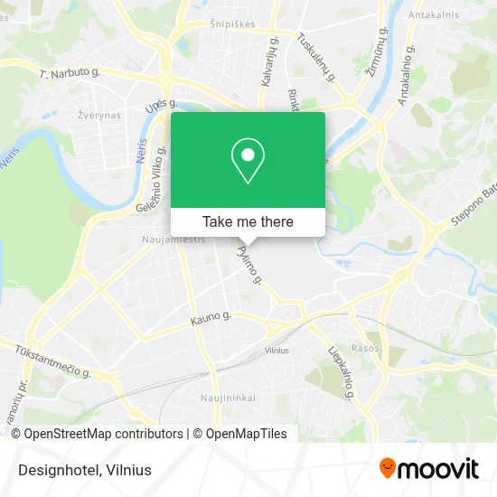 Designhotel map