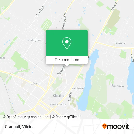 Cranbalt map