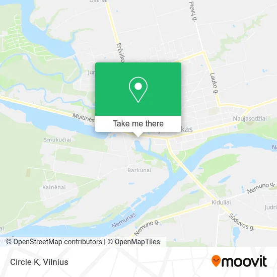 Circle K map