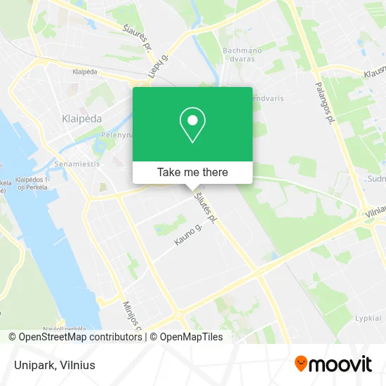 Unipark map