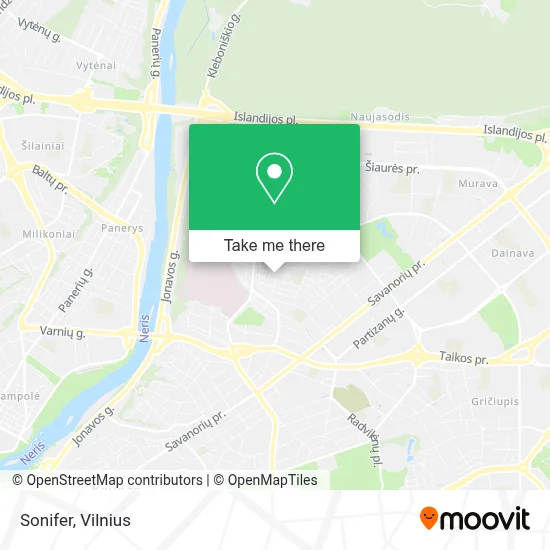Sonifer map