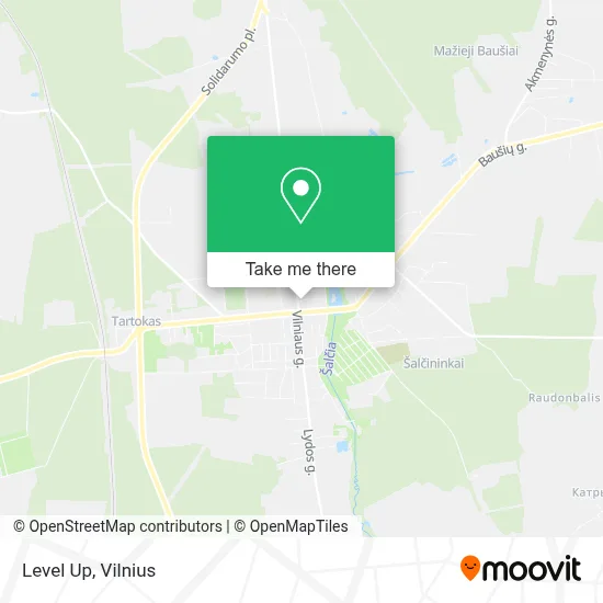 Level Up map