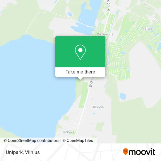 Unipark map