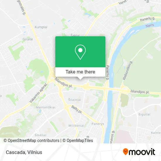 Cascada map