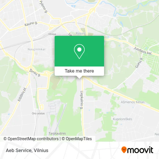 Aeb Service map