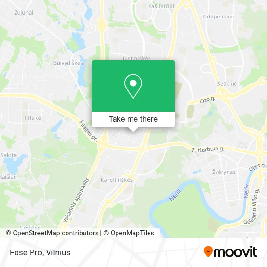 Fose Pro map