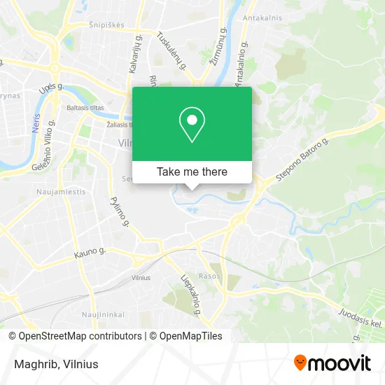 Maghrib map