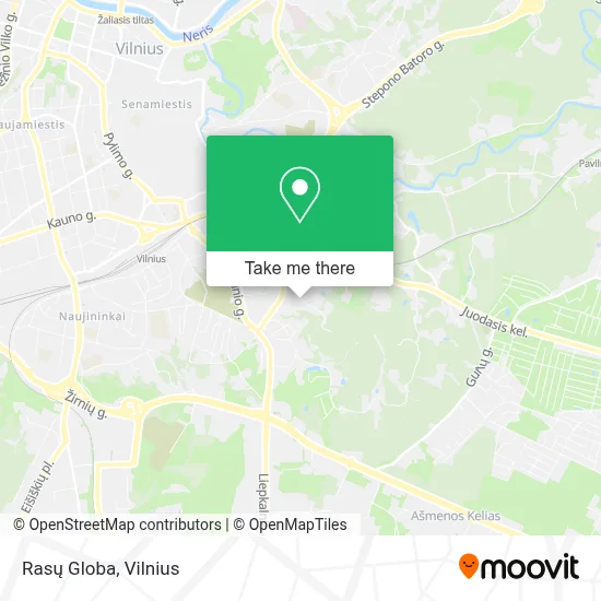 Rasų Globa map