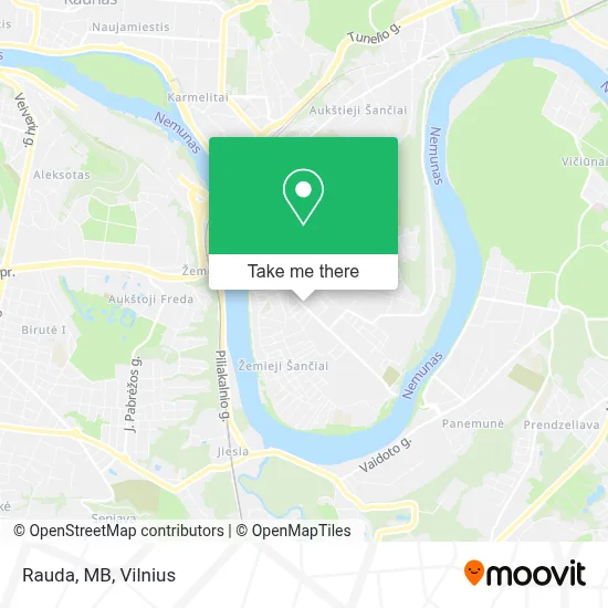 Rauda, MB map