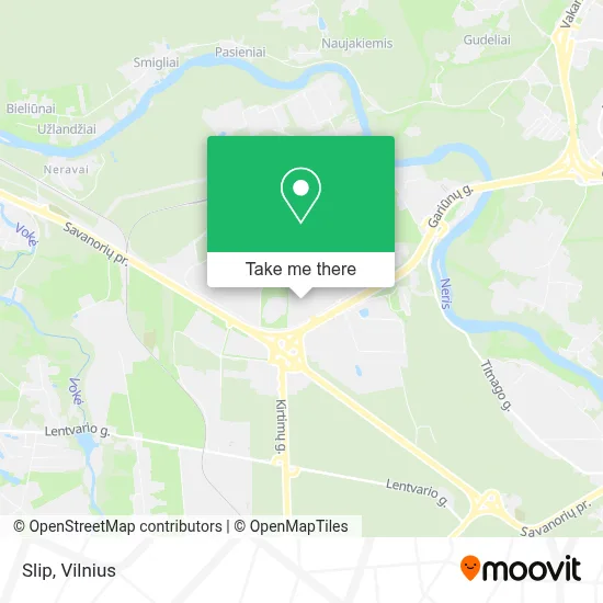 Slip map