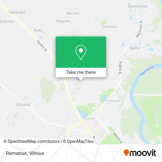 Remanus map