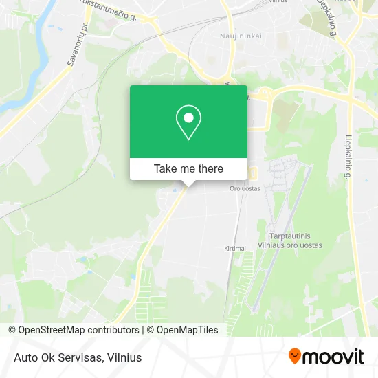 Auto Ok Servisas map