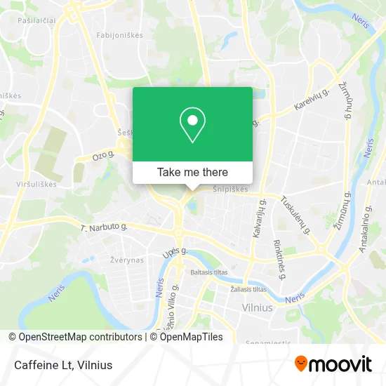 Caffeine Lt map