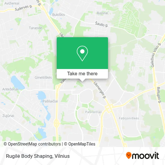 Rugilė Body Shaping map