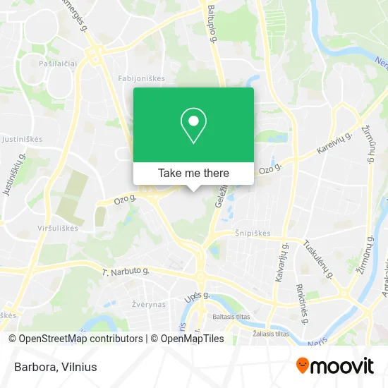 Barbora map