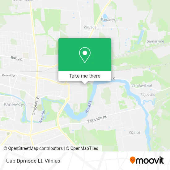 Uab Dpmode Lt map