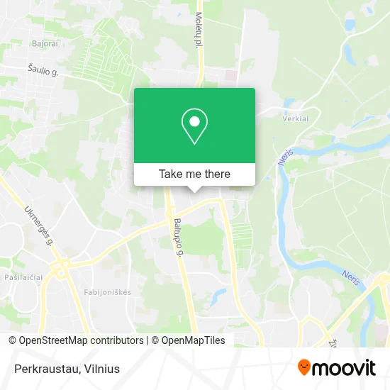 Perkraustau map