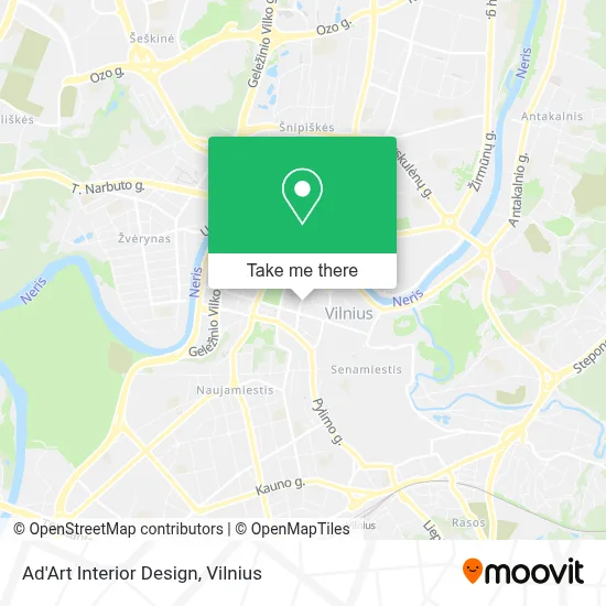 Ad'Art Interior Design map